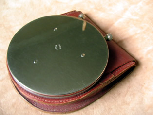 Reverse view showing chrome backplate