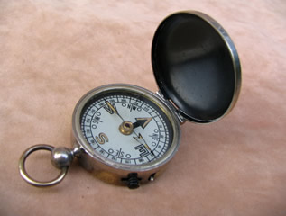 English pocket compass