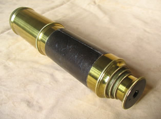 Antique ships telescope circa 1860