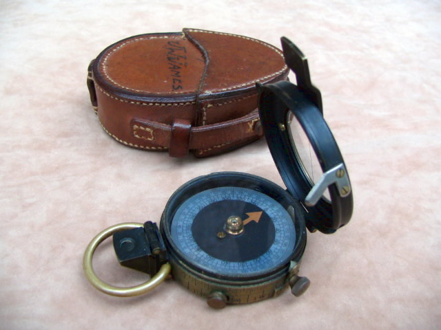 WW1 Verner's MKVIII prismatic marching compass
