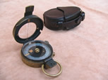 WW1 Verner's style military prismatic compass