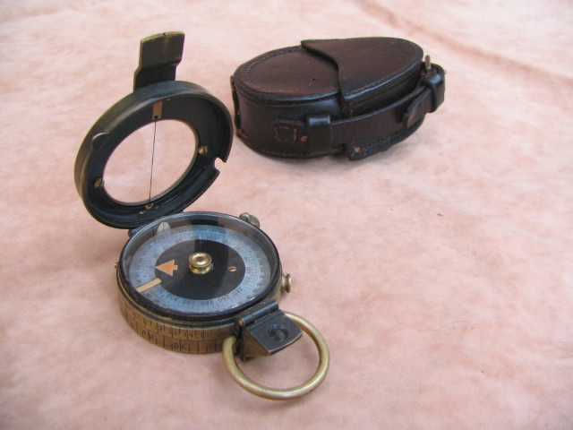 WW1 Verners style prismatic marching compass
