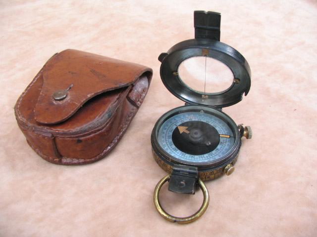 WW1 Verner's style prismatic marching compass