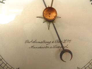 Edwardian aneroid barometer circa 1910