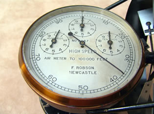 Antique high speed anemometer circa 1885