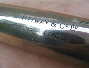 1930's single draw naval Officer of the Watch telescope 