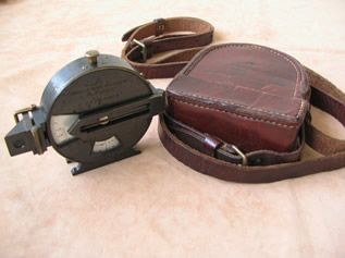 1916 MK I Angle of Sight compass & clinometer