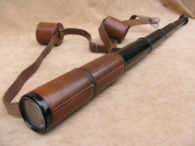 Vintage 4 draw field telescope by H J Redding