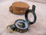 1917 British Army prismatic marching compass