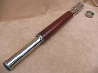 Single draw Officer of the Watch Naval telescope extended