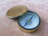 19th century Negretti & Zambra pocket compass circa 1860