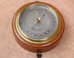 Vintage Dollond aneroid wall barometer