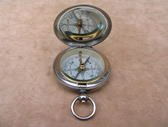 Antique pocket compass by F Barker & Son London 