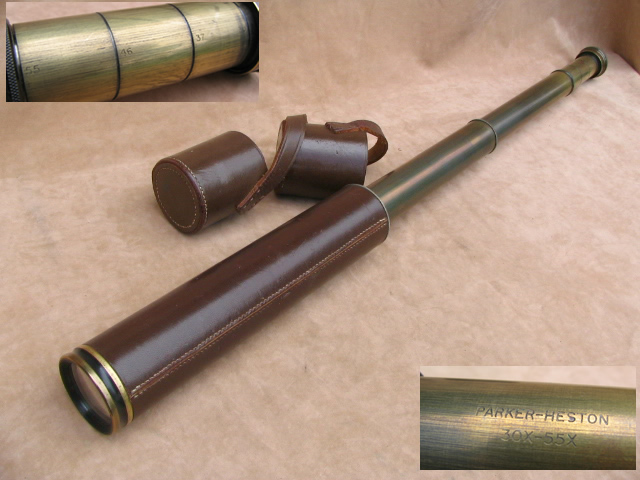 Powerful 2 draw pancratic field telescope 55x magnification