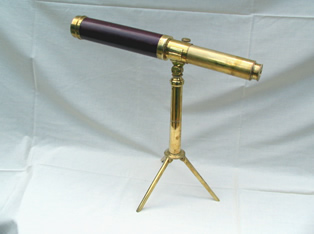 View of telescope in closed position 