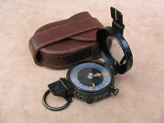 WW2 British Army MK IX marching compass. 