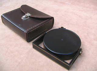 Handle compass/clinometer with case