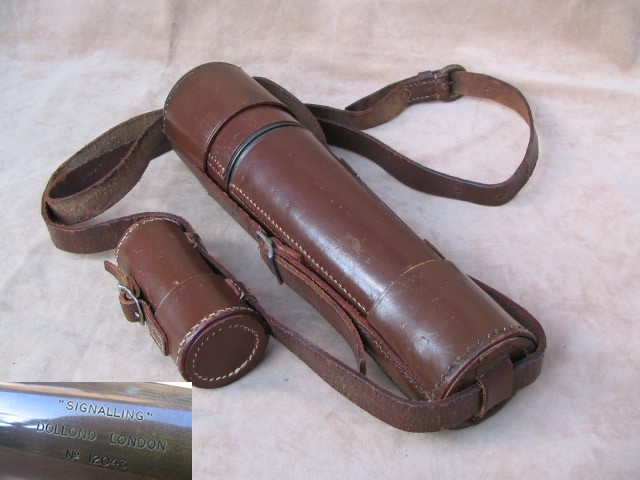 Dollond 3 draw field telescope with interchangeable lenses