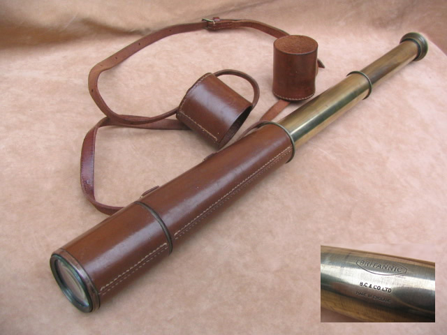 Britannic 2 draw field telescope by B C & Co Ltd