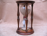 Large antique hourglass 