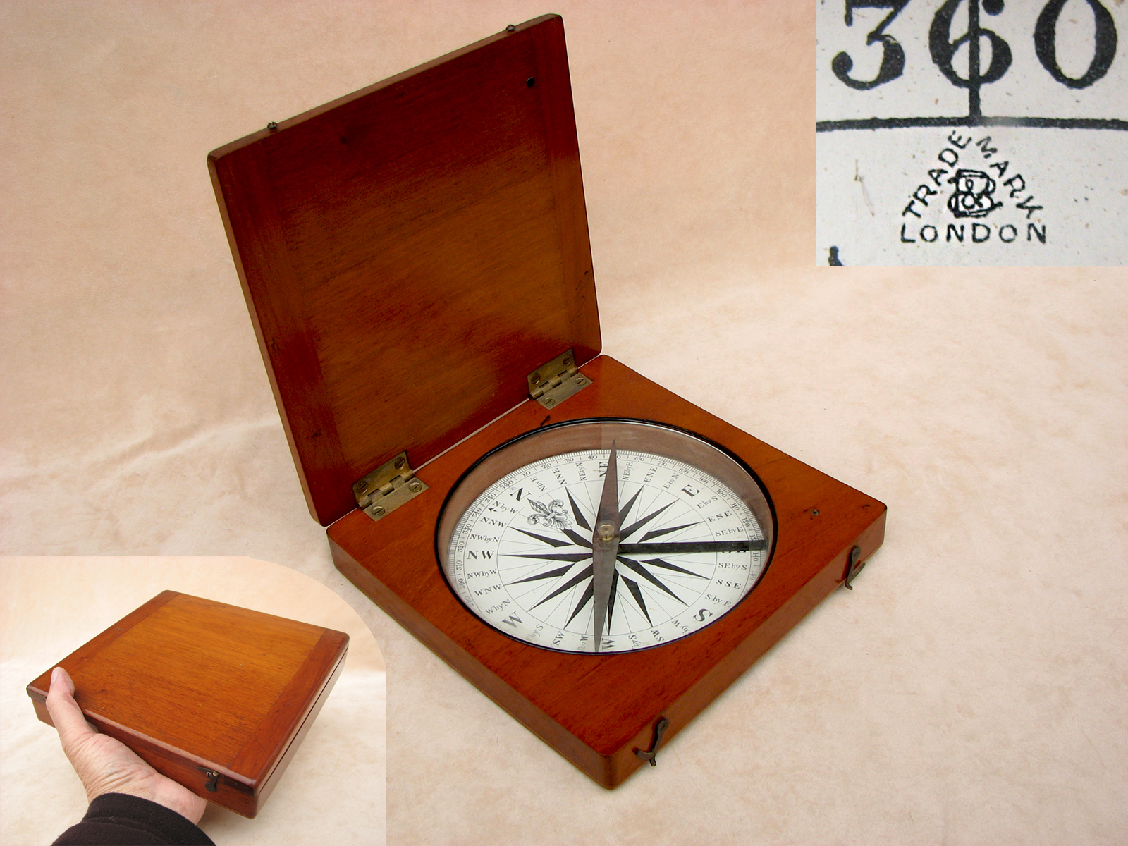 Scientific Collectables for early 19th century cased pocket compasses