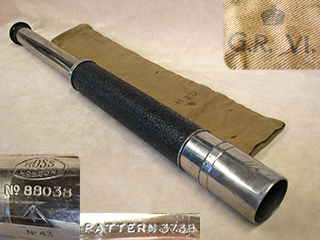 Medieval Replicas Telescopio Ottone Antico 30,5 Cm – Ingrandimento 12x, Look Marinaio/Pirata