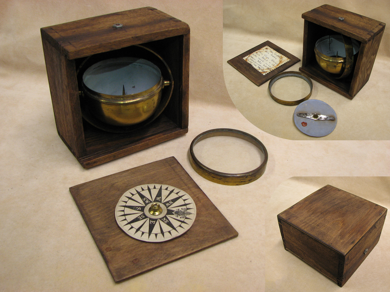 Scientific Collectables for Mid 19th century Mariners gimbal mounted ...