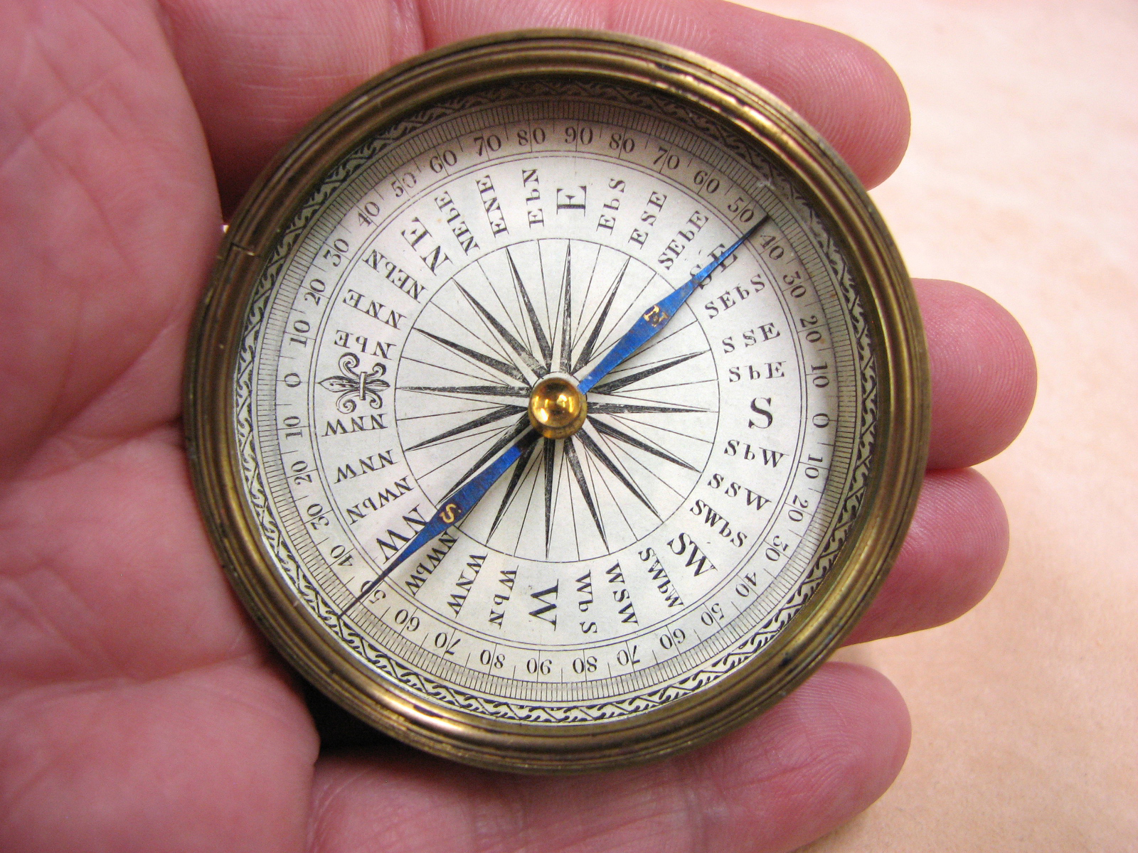 Scientific Collectables for Antique 19th century brass cased pocket ...