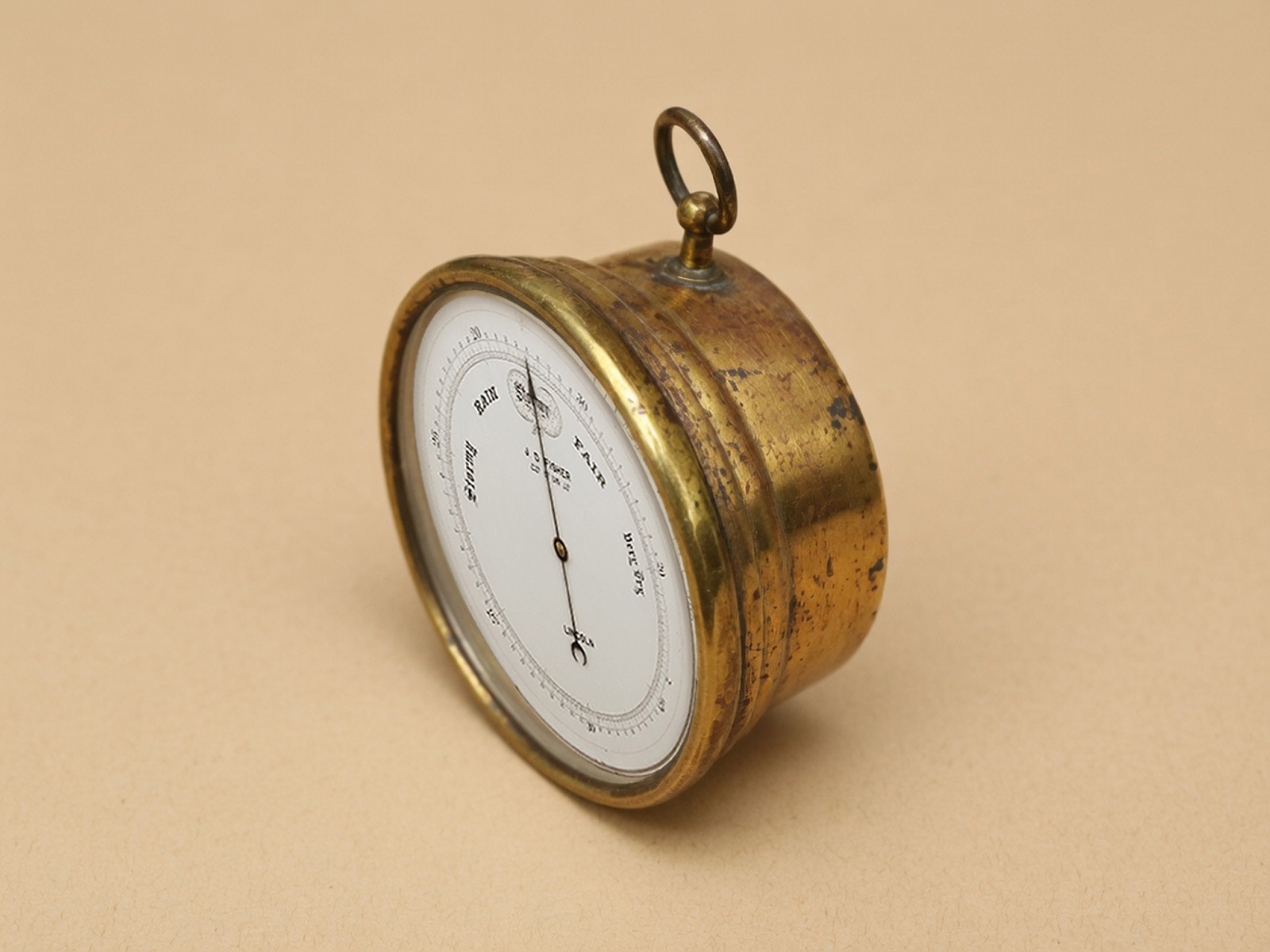 19th C barometer by JD Fisher