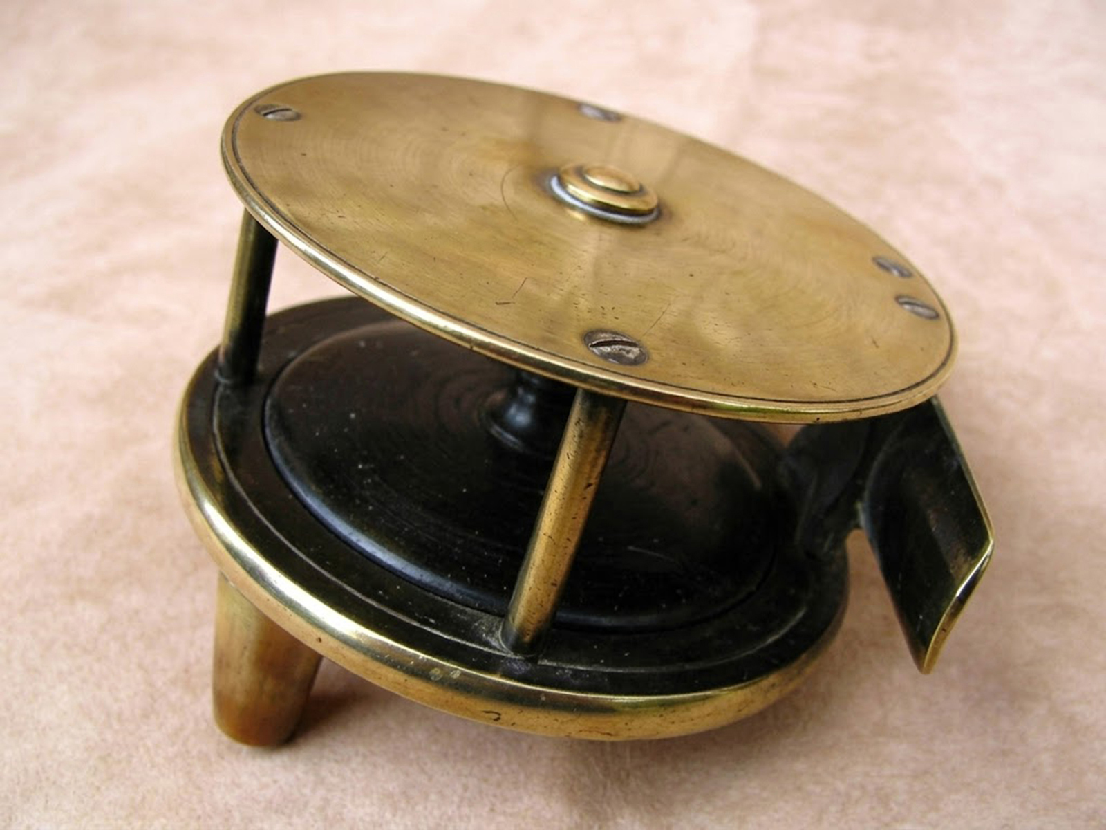 1902 Army & Navy brass reel