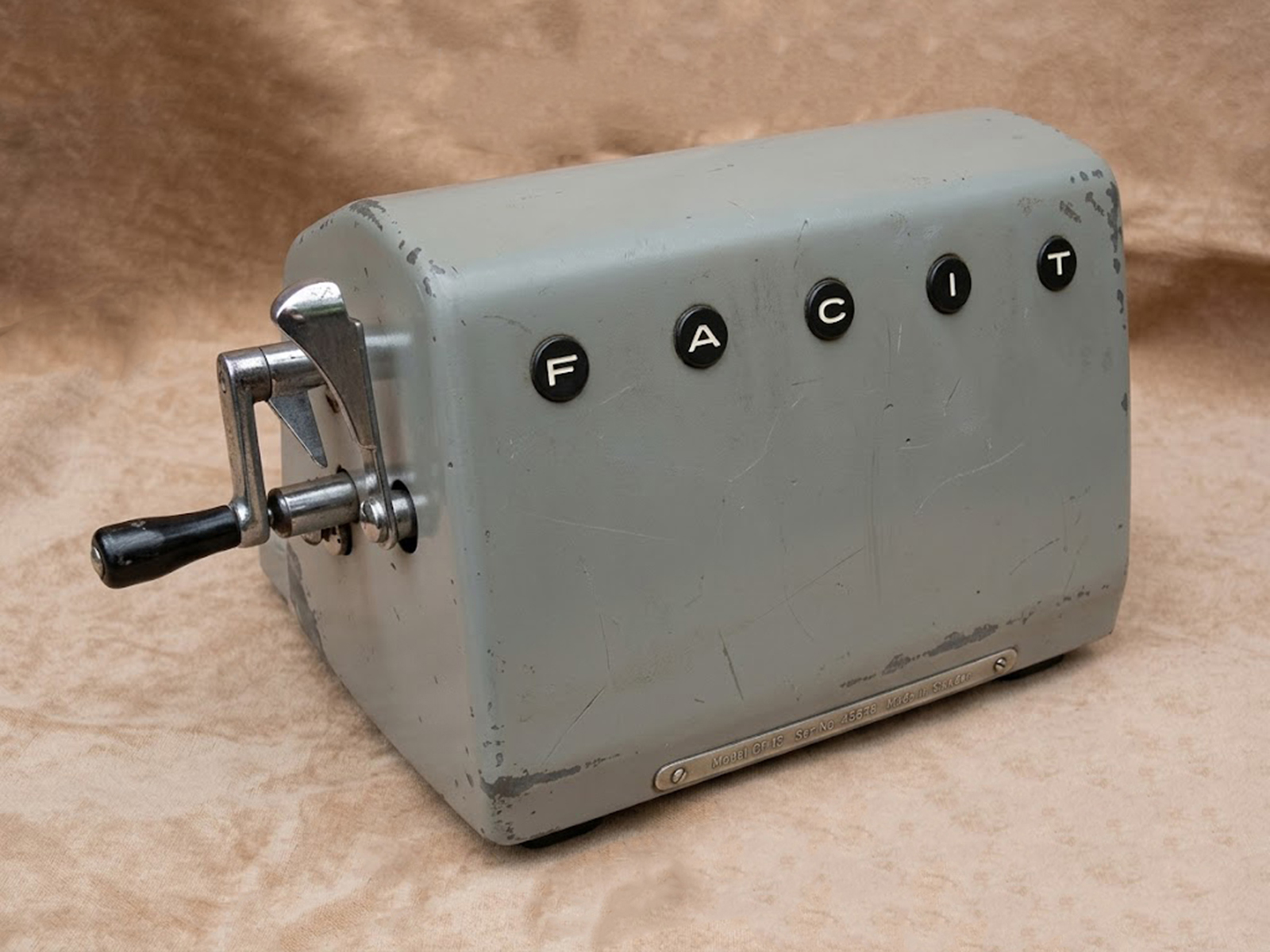 1961 Facit C1-13 mechanical calculator