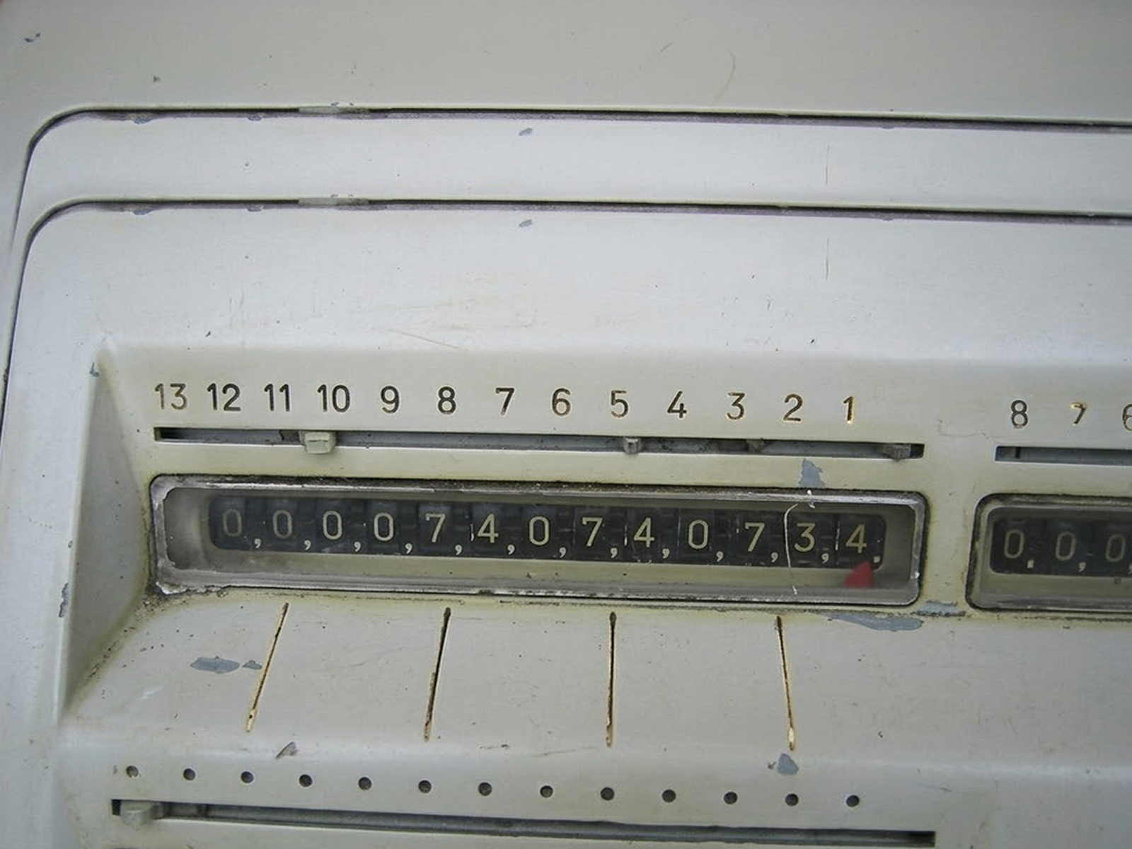 1961 Facit C1-13 mechanical calculator