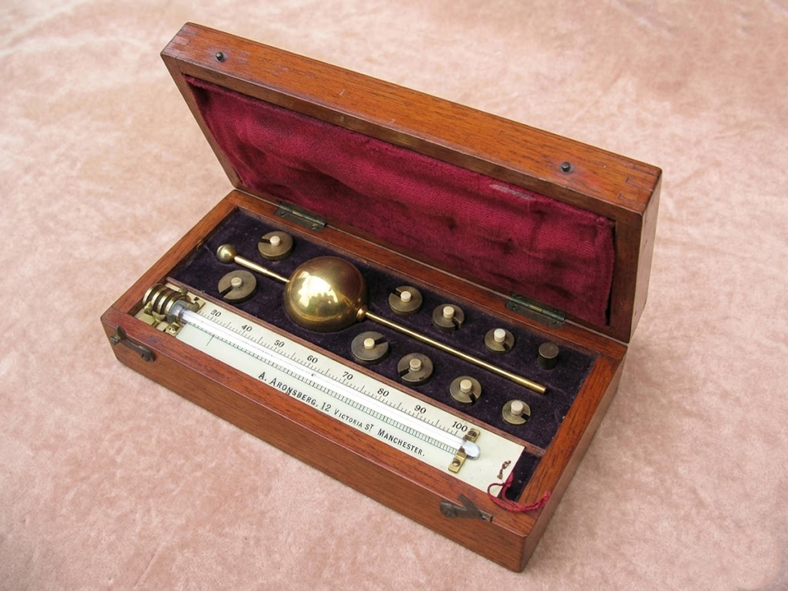 Sikes Hydrometer by Aronsberg