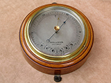 Vintage Dollond aneroid wall barometer