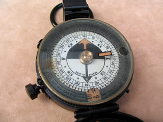 Barker compass with dial reg no 355639