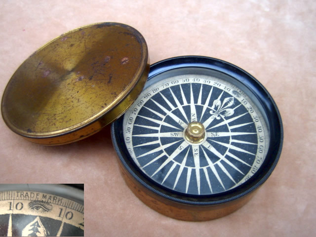 19th century explorers compass by James Parkes  Birmingham