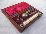 19th century Sikes Hydrometer set