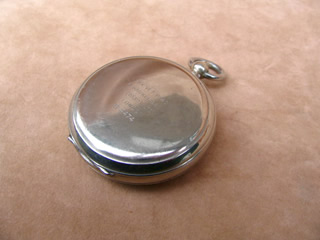 View of Barker MK VI compass with lid closed