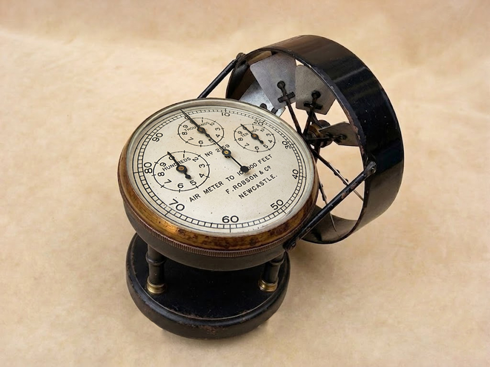 19th century Anemometer by F Robson