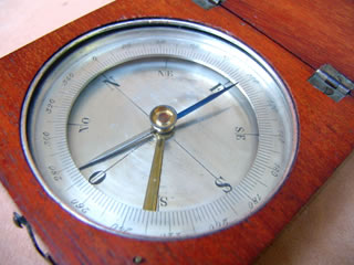 Close up view of 2 tier aluminium dial