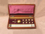 Sikes Hydrometer set by Flavelle of Sydney & London