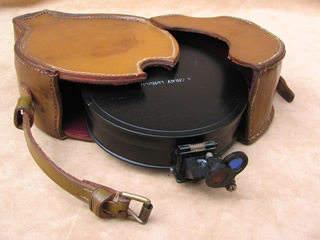 Stanley prismatic compass in case