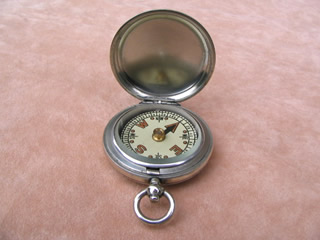 Dennison style pocket compass circa 1920-30