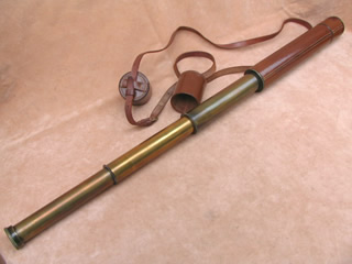 Fully drawn 3 draw telescope with end caps