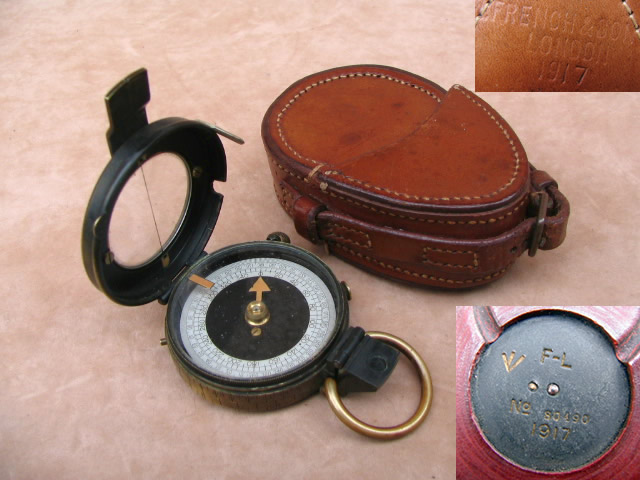 WW1 Verner's MKVIII prismatic marching compass by F-L