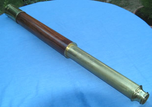 Rosewood Day or Night rosewood telescope by Dollond London