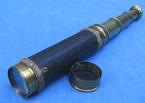 19th century 3 draw pocket telescope