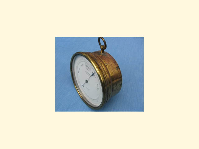 19th C barometer by JD Fisher