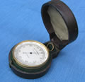 Antique pocket barometer by MP Tench London
