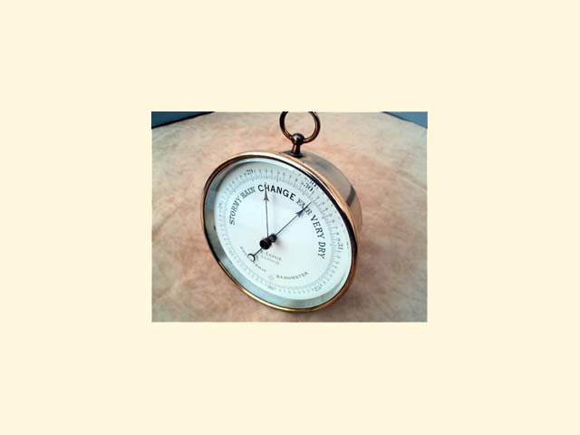 Holosteric barometer by E Lennie Edinburgh